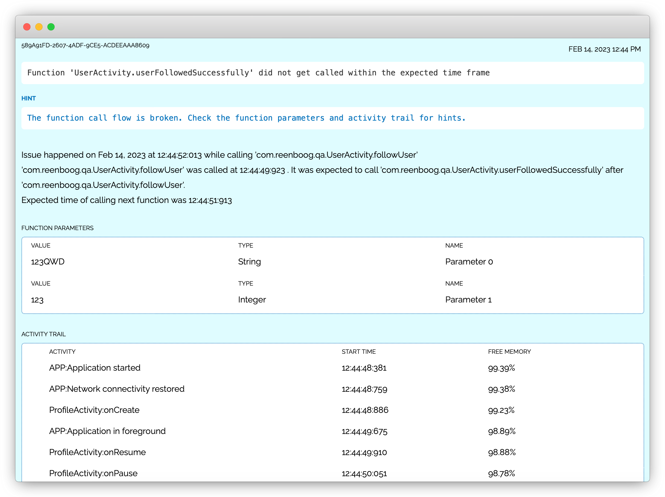 monitor crucial features