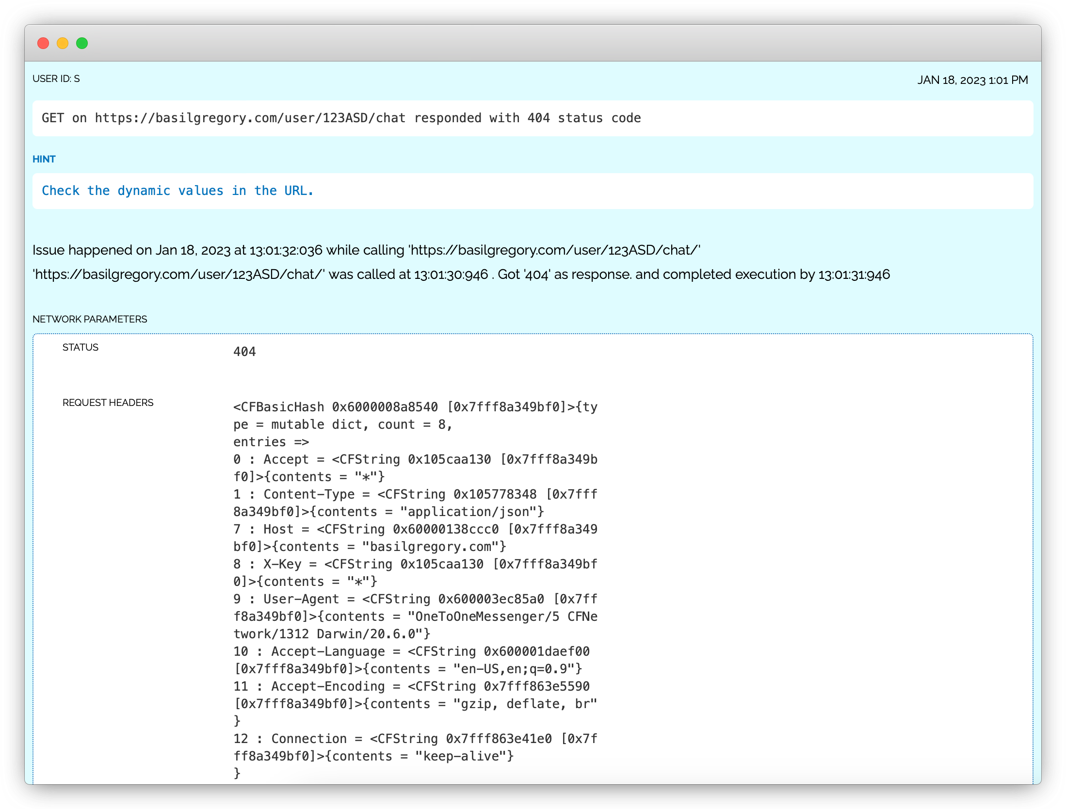 http monitoring