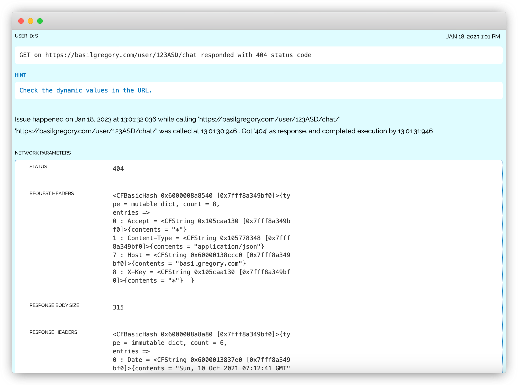 http monitoring